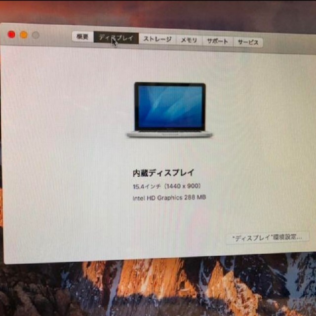 【難あり】Macbook Pro15” Mid2010 3
