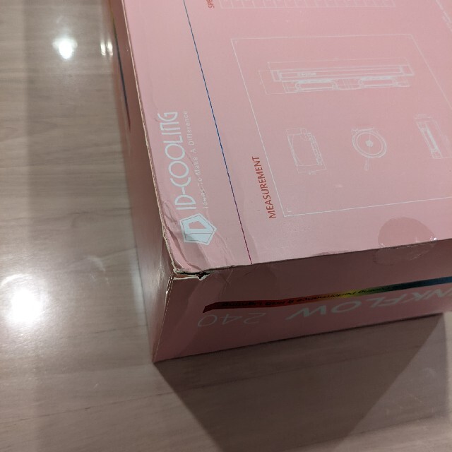 新品未開封 ID COOLING PINKFLOW 240mm RGB ピンクの通販 by 3390's ...