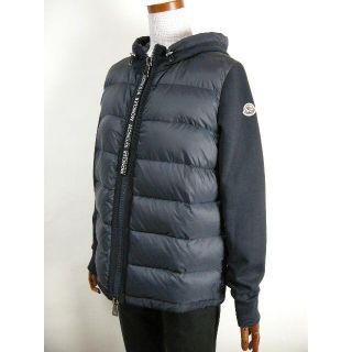 MONCLER - サイズM□モンクレール□スウェット切替ダウンジャケット