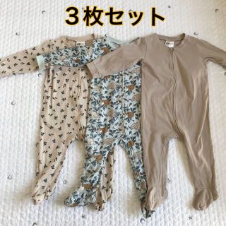 エイチアンドエム(H&M)のH&M ジップパジャマ　3枚セット(パジャマ)