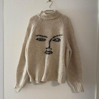 エディットフォールル(EDIT.FOR LULU)の※100さま専用　paloma wool フェイスニット　アイボリー(ニット/セーター)