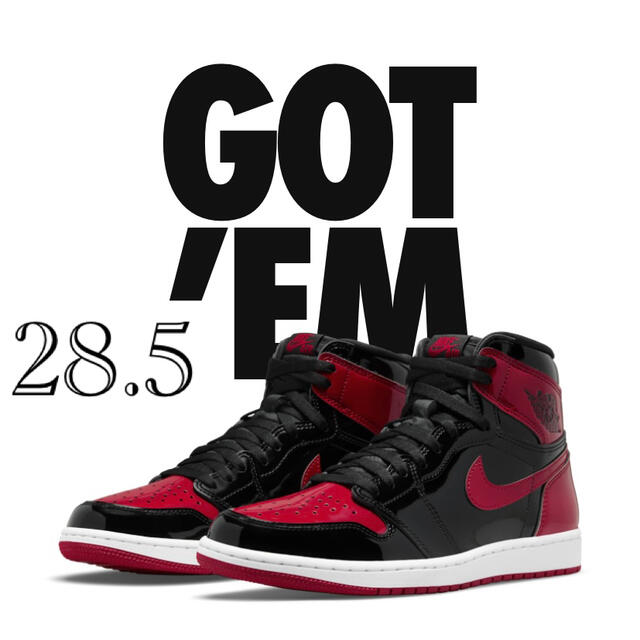 Air Jordan 1 Retro High OG “Patent Bred”