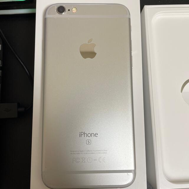 誓約済み　iPhone 6s 64GB silver SIMロック解除済み