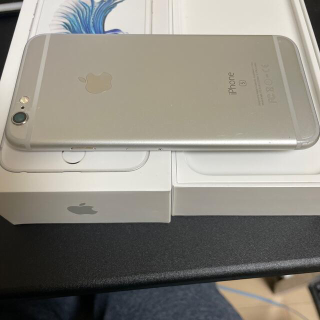 apple iphone 6s  64GB シルバー　SIMロック解除済み