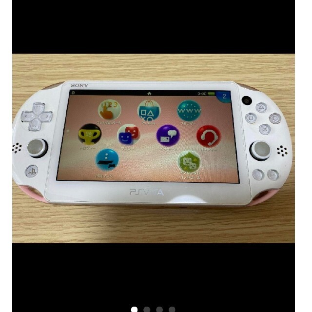 psvita ピンク　ピンクホワイト本体