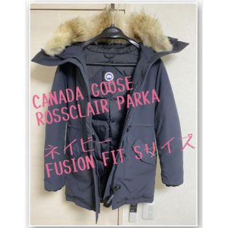 カナダグース(CANADA GOOSE)の「まさん専用」カナダグース CANADA GOOSE●ロスクレア●ネイビー●S(ダウンジャケット)