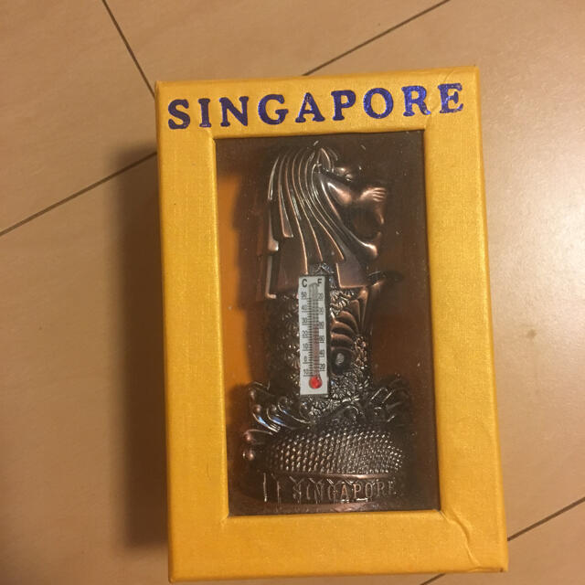 シンガポール 温度計