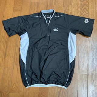 ミズノ(MIZUNO)の【美品】mizuno ミズノ　半袖ウィンドブレーカー　野球ウェア(ジャケット/上着)