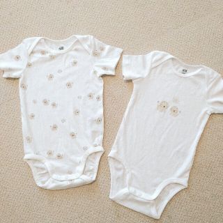 エイチアンドエム(H&M)のH&M👶肌着２枚セット(下着)