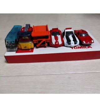 トミー(TOMMY)の【一部非売品】トミカ6台セット(ミニカー)