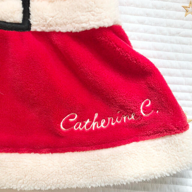 Catherine Cottage(キャサリンコテージ)のキャサリンコテージ　サンタ　ワンピース　80 キッズ/ベビー/マタニティのベビー服(~85cm)(ワンピース)の商品写真