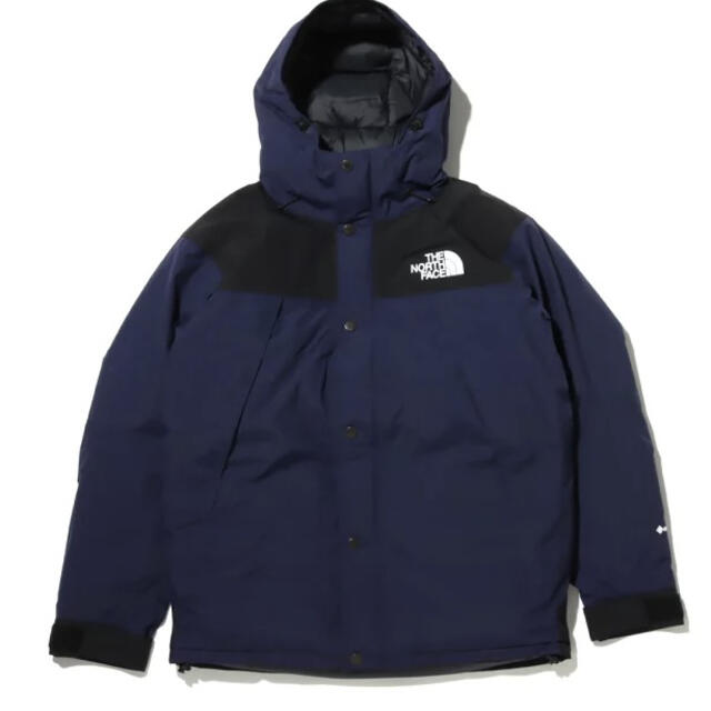 ナイロン100％裏新品　NORTH FACE MOUNTAIN DOWN JACKET ネイビー