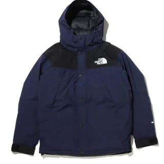 ザノースフェイス(THE NORTH FACE)の新品　NORTH FACE MOUNTAIN DOWN JACKET ネイビー(ダウンジャケット)