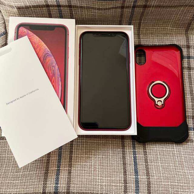 iPhone(アイフォーン)のyuri様専用iPhone xr red 256GB スマホ/家電/カメラのスマートフォン/携帯電話(スマートフォン本体)の商品写真