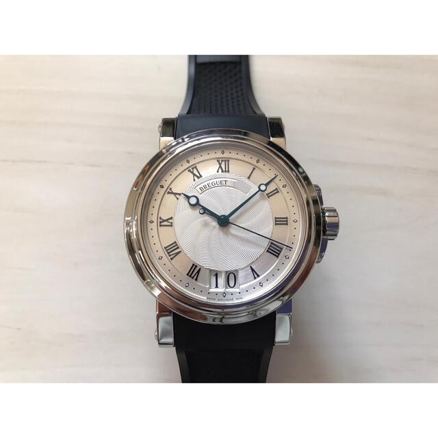 Breguet(ブレゲ)のBreguet マリーンⅡ 5817ST/12/5V8 美品 メンズの時計(腕時計(アナログ))の商品写真