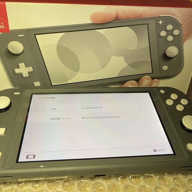 Nintendo Switch Liteグレー 6