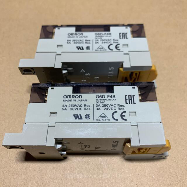 最大10%OFFクーポン G6D-F4B DC24V 100個セット 新品 OMRON オムロン