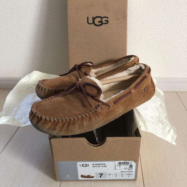 UGG ugg アグ　DAKOTA ダコタ　モカシンUS7.24cm | フリマアプリ ラクマ