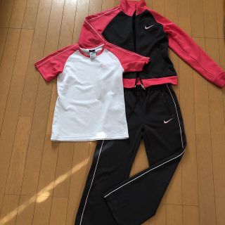 ナイキ(NIKE)の今週いっぱいで処分　ナイキ　ジャージ　上下3点セット　140 150(その他)