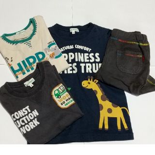 サンカンシオン(3can4on)の中古品  子供服  男の子 100(Tシャツ/カットソー)