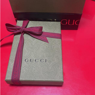 グッチ(Gucci)のGUCCI箱とリボンのセット2(小物入れ)