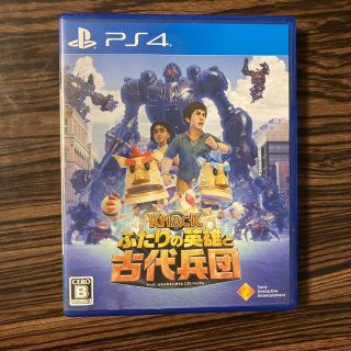 プレイステーション4(PlayStation4)のKNACK ふたりの英雄と古代兵団 PS4 中古　動作確認済み(家庭用ゲームソフト)