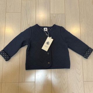 プチバトー(PETIT BATEAU)のプチバトー　カーディガン　74cm(カーディガン/ボレロ)