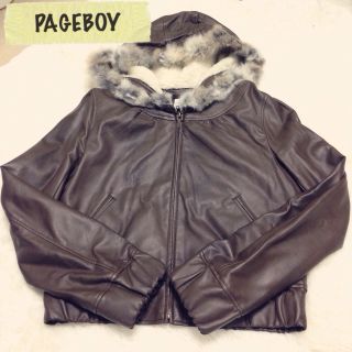 ページボーイ(PAGEBOY)のPAGEBOY♡ライダーズジャケット(ライダースジャケット)