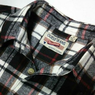 ゲス(GUESS)の【新品】GUESS メンズ チェックシャツ(シャツ)