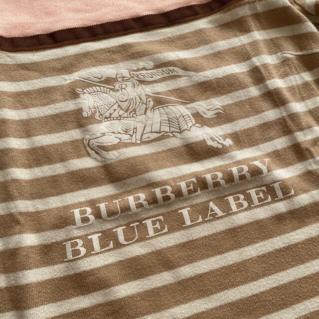 BURBERRY BLUE LABEL(バーバリーブルーレーベル)のバーバリーブルーレーベル ★ 長袖Ｔシャツ 38 / ボーダー レディースのトップス(Tシャツ(長袖/七分))の商品写真