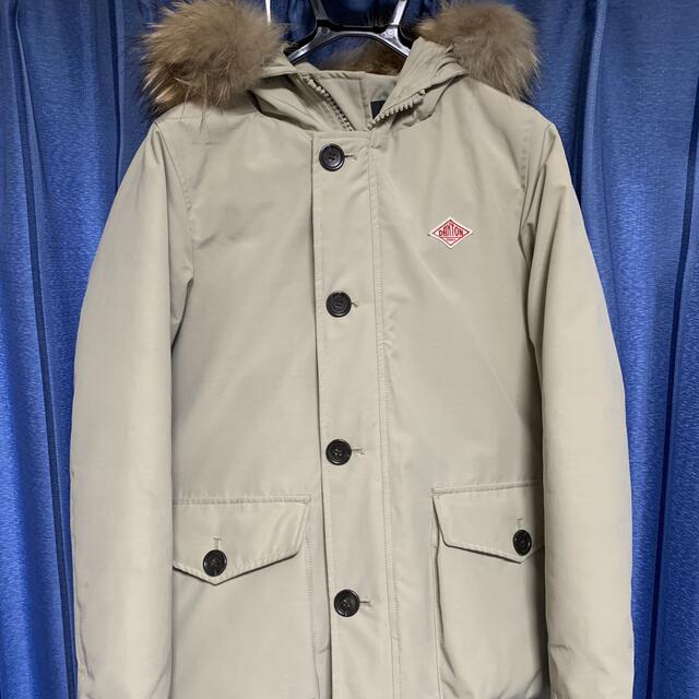 DANTON タッサー ダウンジャケット ベージュ 34 上品 67.0%OFF www