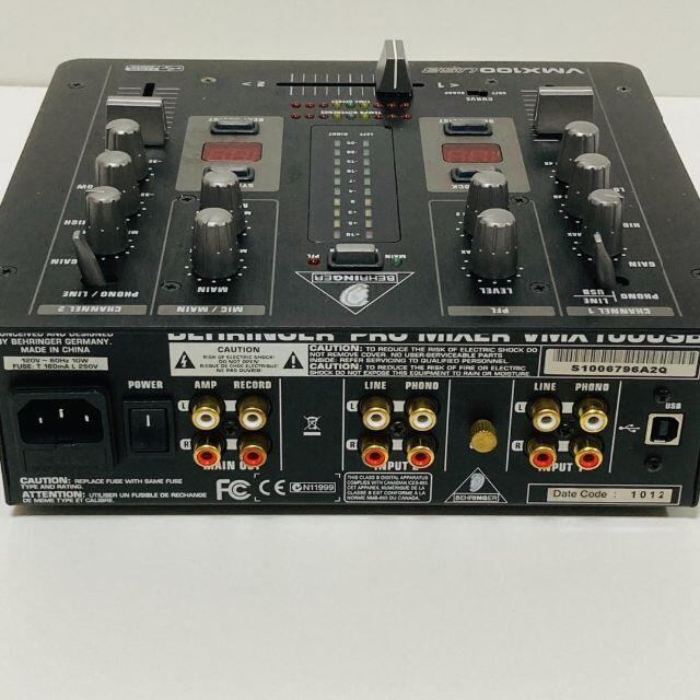 ベリンガー DJミキサー  VMX100USB 楽器のDJ機器(DJミキサー)の商品写真