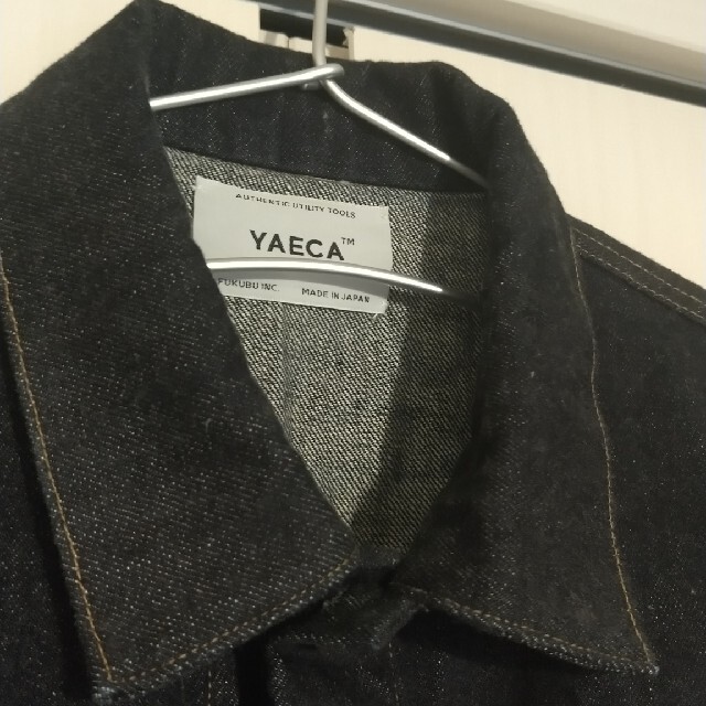 YAECA(ヤエカ)の【かりうどんさま専用】YAECA　ヤエカ　デニムジャケット メンズのジャケット/アウター(Gジャン/デニムジャケット)の商品写真