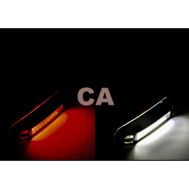 改良版 自転車 バックライト LED 高輝度COBチップ 2色5点灯  スポーツ/アウトドアの自転車(パーツ)の商品写真