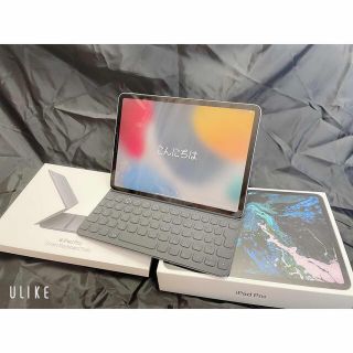 アップル(Apple)のipad pro11 cellular＋Smart keyboard folio(タブレット)