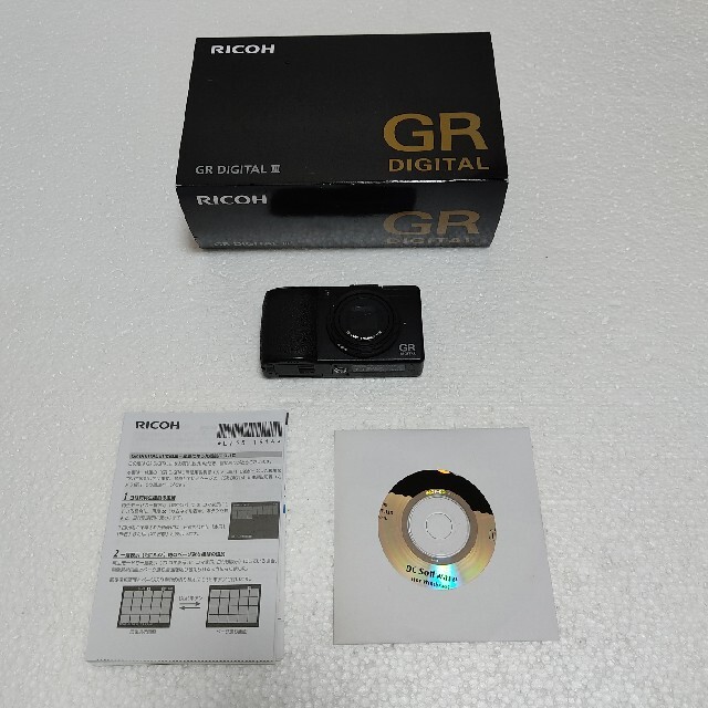 RICOH(リコー)のGR デジタル3　ジャンク スマホ/家電/カメラのカメラ(コンパクトデジタルカメラ)の商品写真