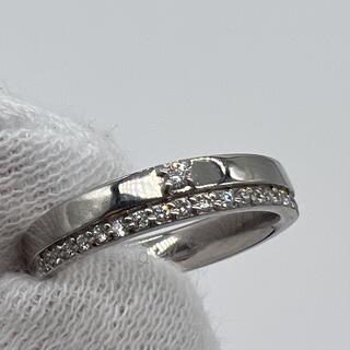 ete - ete PT900ダイヤモンド0.09ct デザインリングの通販 by ...