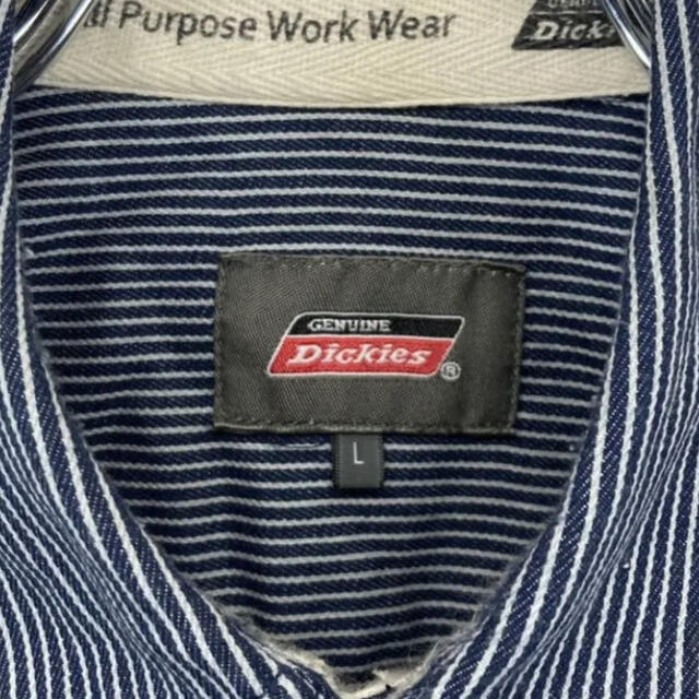 Dickies(ディッキーズ)のD2  Dickies  ストライプシャツ　ワークシャツ　ヒッコリー メンズのトップス(シャツ)の商品写真