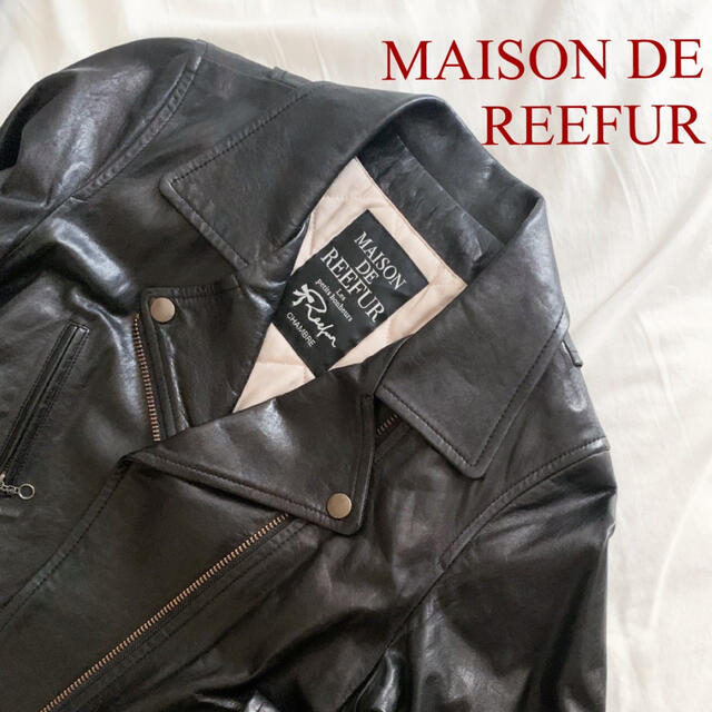 Maison de Reefur   メゾンドリーファー レザー ライダース ジャケット