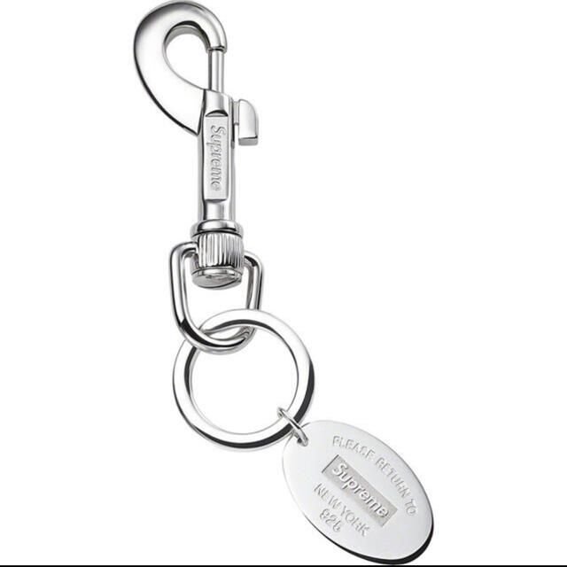 Supreme(シュプリーム)のsupreme Tiffany oval tag keyring シュプリーム メンズのファッション小物(キーホルダー)の商品写真