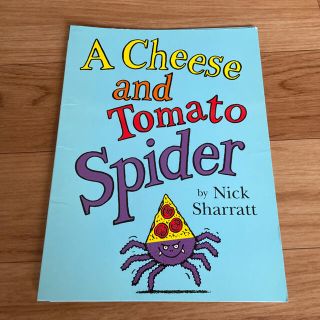 英語　絵本　『A Cheese andTomato Spider』(絵本/児童書)