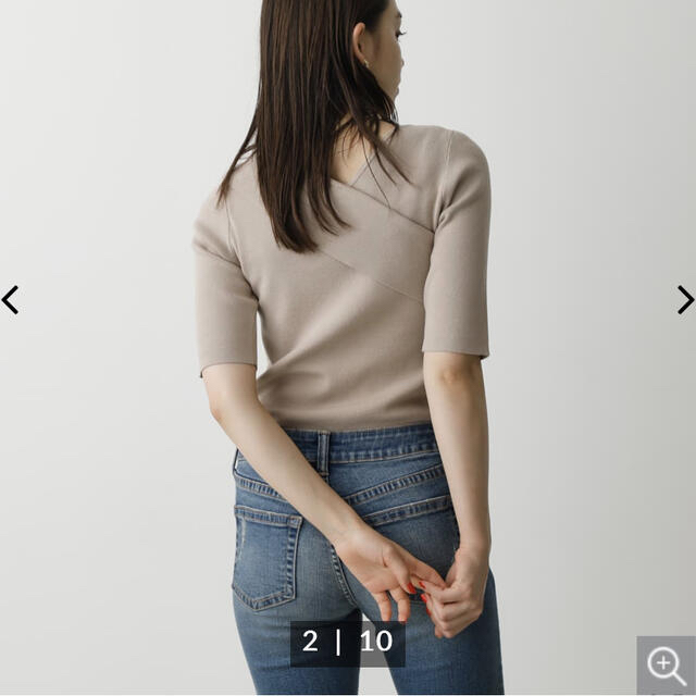 AZUL by moussy(アズールバイマウジー)のカットソー レディースのトップス(カットソー(長袖/七分))の商品写真