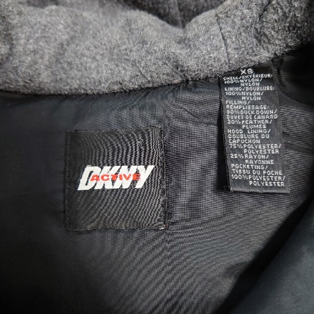 DKNY - DKNY TECH USA Active ダナキャン ダウンジャケット 黒 DKNY - DKNY TECH USA Active ダナキャン ダウンジャケット 黒