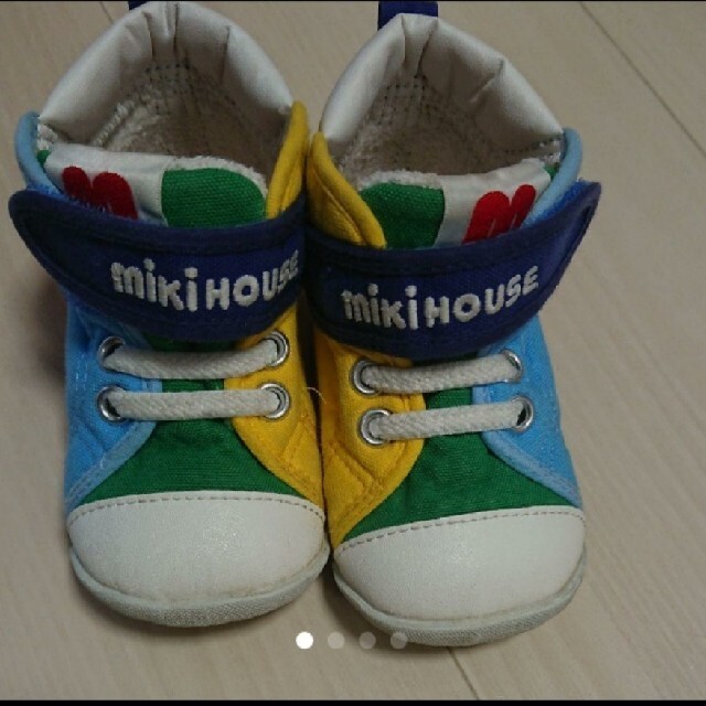 mikihouse(ミキハウス)のスニーカー❤ キッズ/ベビー/マタニティのベビー靴/シューズ(~14cm)(スニーカー)の商品写真