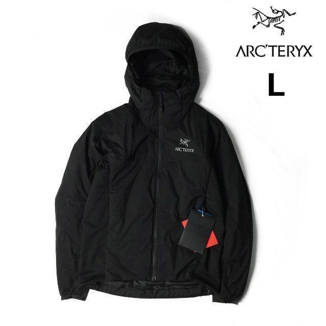 ARC'TERYX(アークテリクス)のアークテリクス Atom LT Hoody 中綿ジャケット(L)黒 201112 メンズのジャケット/アウター(ナイロンジャケット)の商品写真