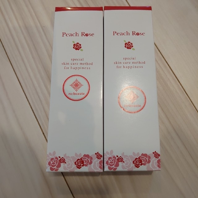 ピーチローズ peach rose 新品未開封 2個セット コスメ/美容のボディケア(ボディクリーム)の商品写真
