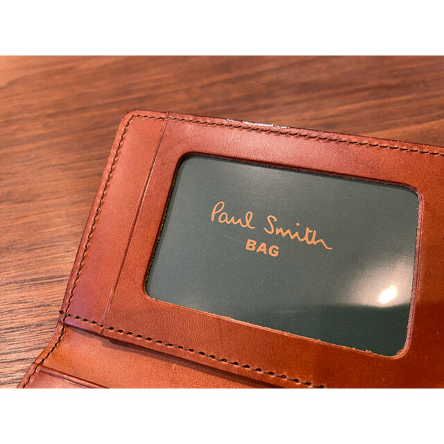 Paul Smith(ポールスミス)の【新品未使用！ポールスミス/Paul Smith 定期入れ　キャメル】 メンズのファッション小物(名刺入れ/定期入れ)の商品写真