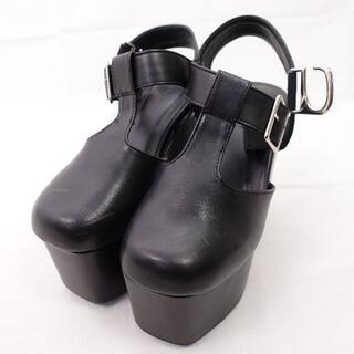 エモダ(EMODA)のEMODA　靴　レディース　ブラック(ハイヒール/パンプス)