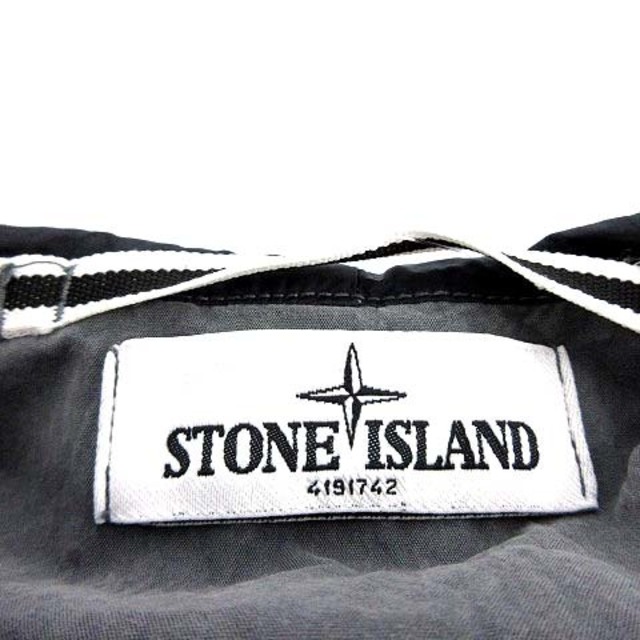 STONE ISLAND(ストーンアイランド)のストーンアイランド フード シャツジャケット ルーマニア製 シャツ S グレー メンズのジャケット/アウター(ブルゾン)の商品写真