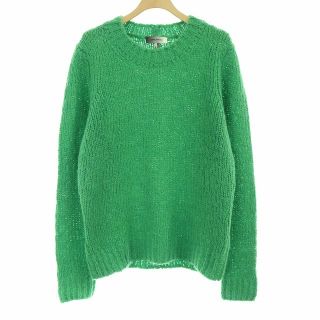 イザベルマラン(Isabel Marant)のイザベルマラン クルーネック 長袖 ニット セーター アルパカ混 S 緑(ニット/セーター)